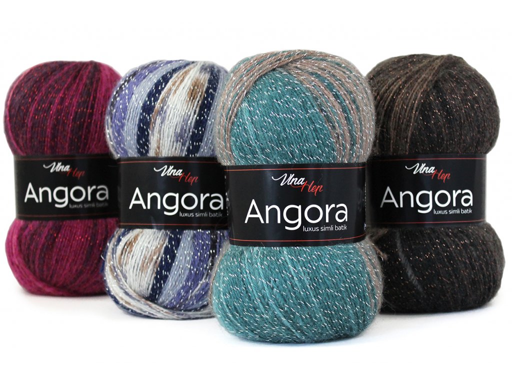 Angora Luxus Simli Batik