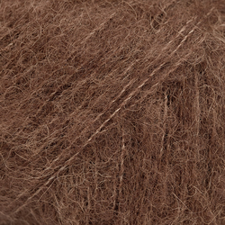 DROPS Brushed Alpaca Silk 38 - čokoláda