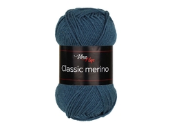Vlna-Hep Classic Merino 61276 - šedomodrá