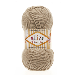 Alize Baby Best 256 - hnědo béžová