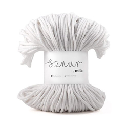 Bavlněná šnůra MILA 3 mm - bílá