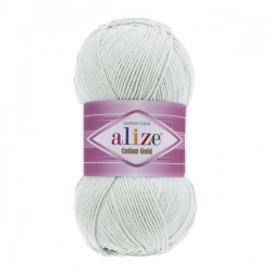 Alize Cotton Gold 533 - pastelově šedá