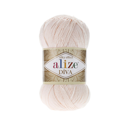 Alize Diva 382 - pudrová