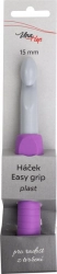 Vlna-Hep Easy grip háček 17 cm plastový - velikost 15