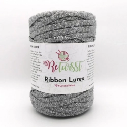 ReTwisst Ribbon Lurex - grey