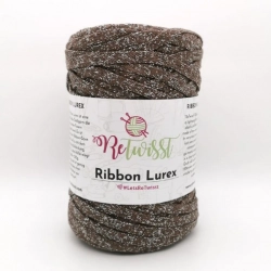 ReTwisst Ribbon Lurex - dark beige