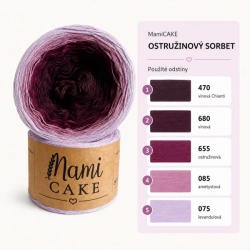 MamiCAKE - Ostružinový sorbet