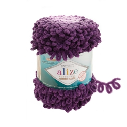 Alize Puffy Fine Ombre Batik 7277 - fialová