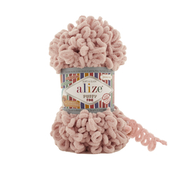 Alize Puffy Fine 161 - jemná starorůžová