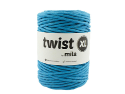 Šnůra Twist XL MILA 5mm - tyrkysová