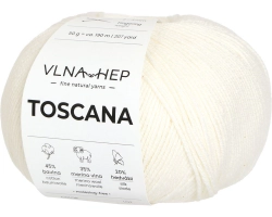 Vlna-Hep Toscana 142010 Bright White – zářivě bílá