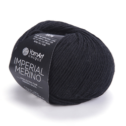 YarnArt Imperial Merino 3301 - černá