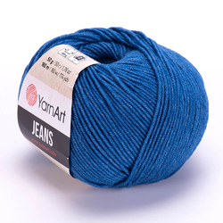 YarnArt Jeans 17 - tmavší modrá