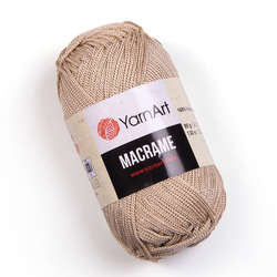 YarnArt Macrame 166 - hnědobéžová světlá