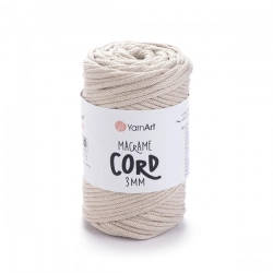 YarnArt Macrame Cord 3 mm 753 - cappuccino