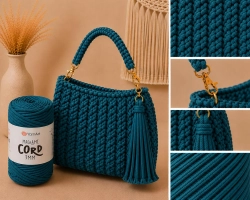 YarnArt Macrame Cord 3 mm 789 - petrolej