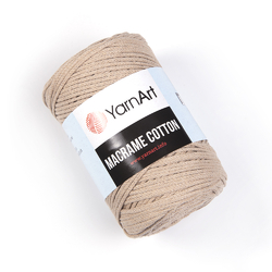 YarnArt Macrame Cotton 753 - světlé cappuccino
