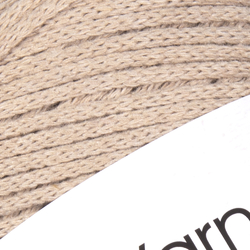 YarnArt Macrame Cotton 753 - světlé cappuccino