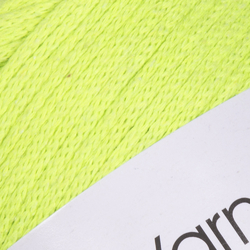 YarnArt Macrame Cotton 801 - neonově žlutá