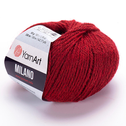 YarnArt Milano 862 - tmavě červená
