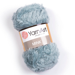 YarnArt Mink 348 - světle šedozelená