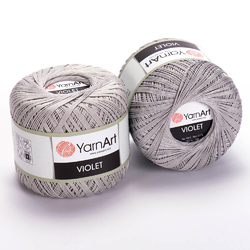 YarnArt Violet 4920 - světle šedá