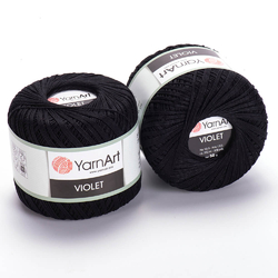 YarnArt Violet 999 - černá