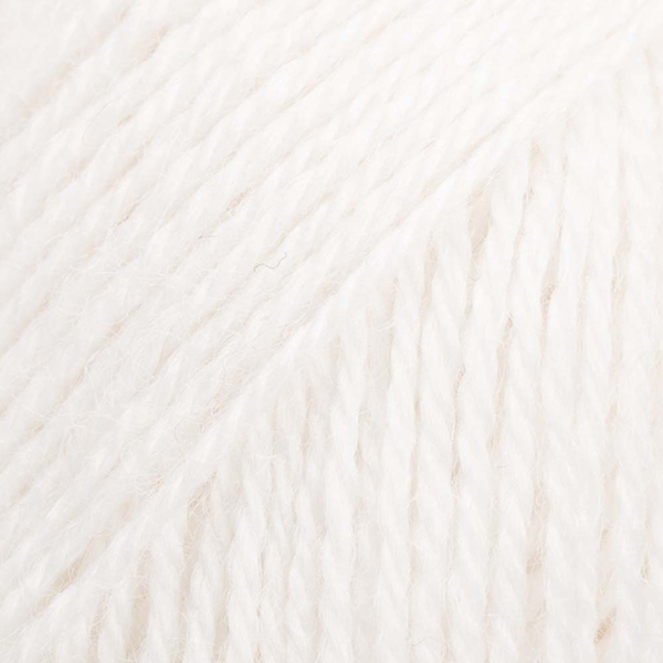 DROPS Alpaca uni 101 - bílá