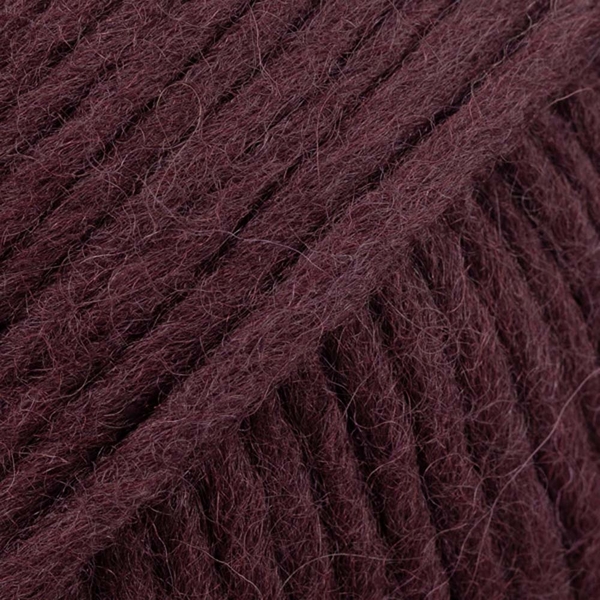 DROPS Snow uni 118 - tmavá vínová