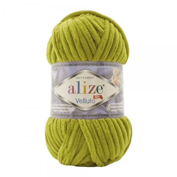 Alize Velluto 11 - piniový oříšek