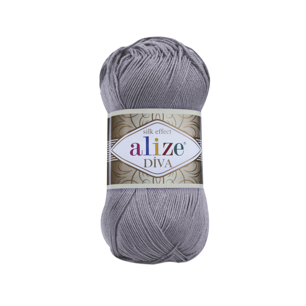 Alize Diva 348 - kouřově šedá