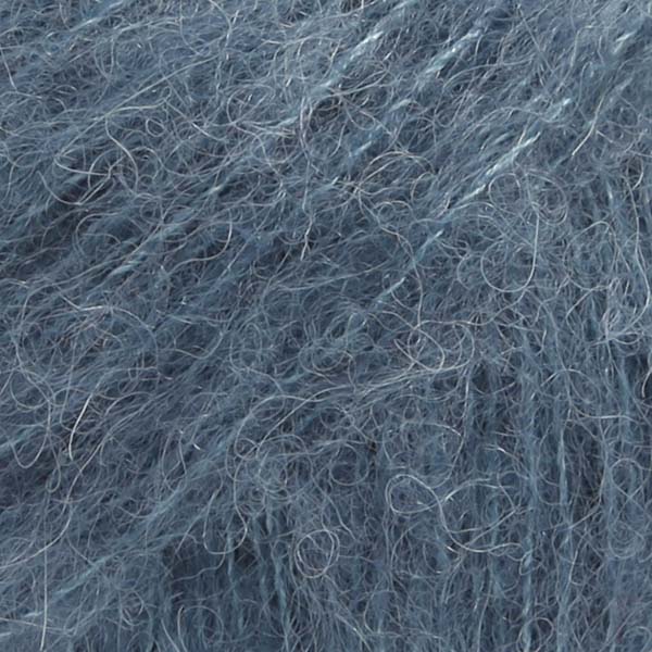 DROPS Brushed Alpaca Silk 25 - ocelově modrá