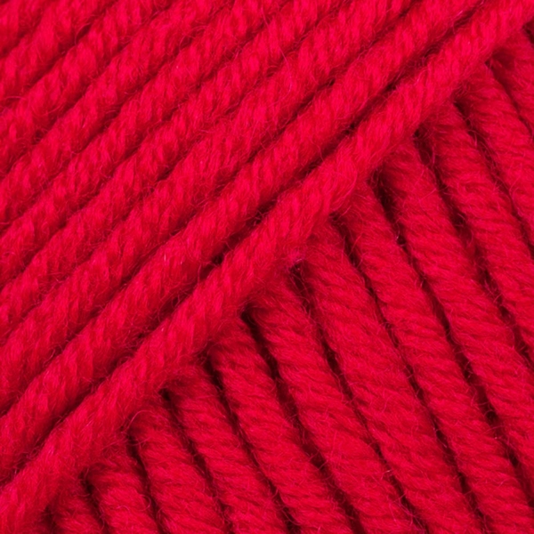 DROPS Big Merino 27 - karmínová červená