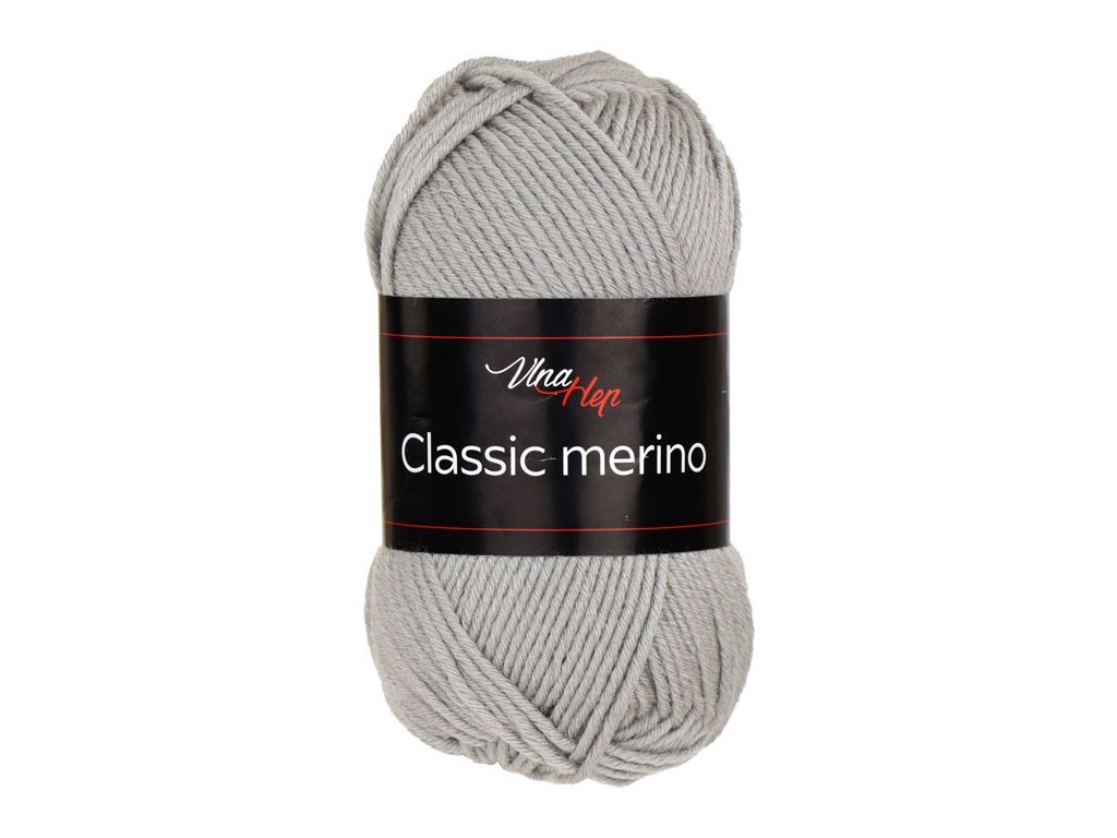 Vlna-Hep Classic merino 61027 - středně šedá