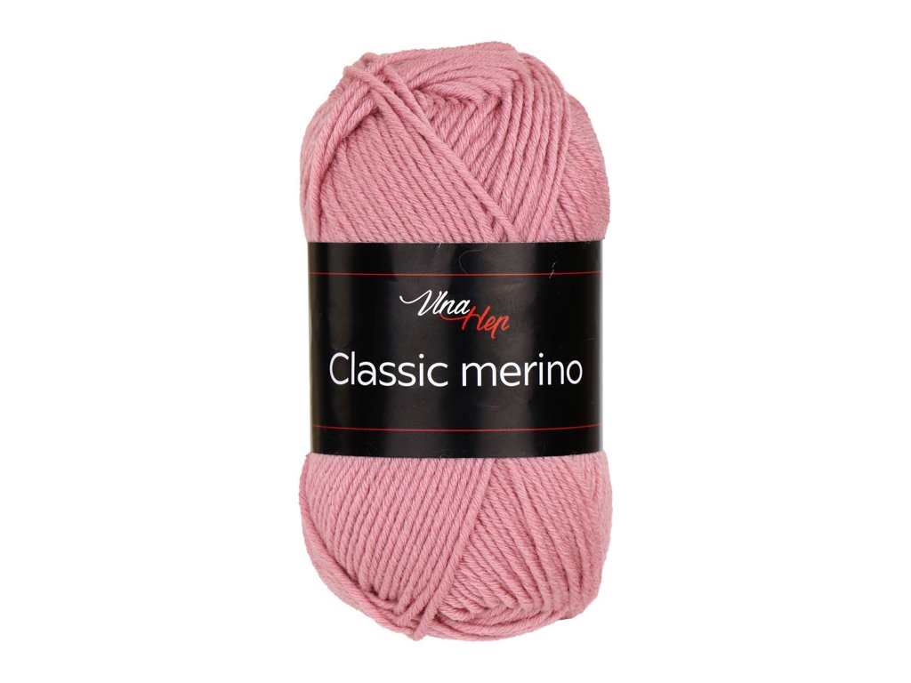 Vlna-Hep Classic merino 61071 - starorůžová