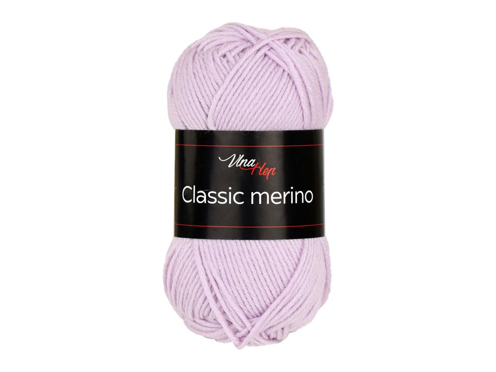 Vlna-Hep Classic merino 61313 - světle fialová