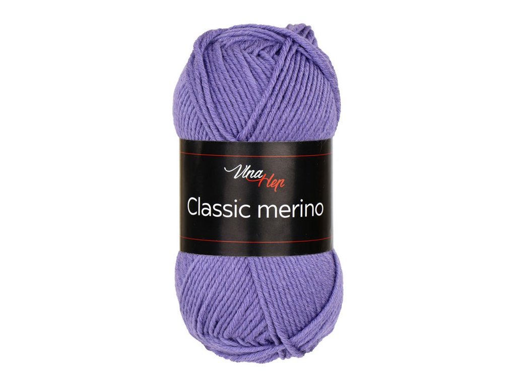 Vlna-Hep Classic merino 61351 - fialová