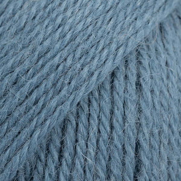 DROPS Alpaca uni 6309 - džínová modrá