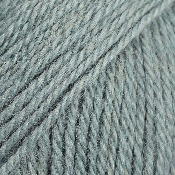 DROPS Alpaca uni 7139 - tmavá šedozelená
