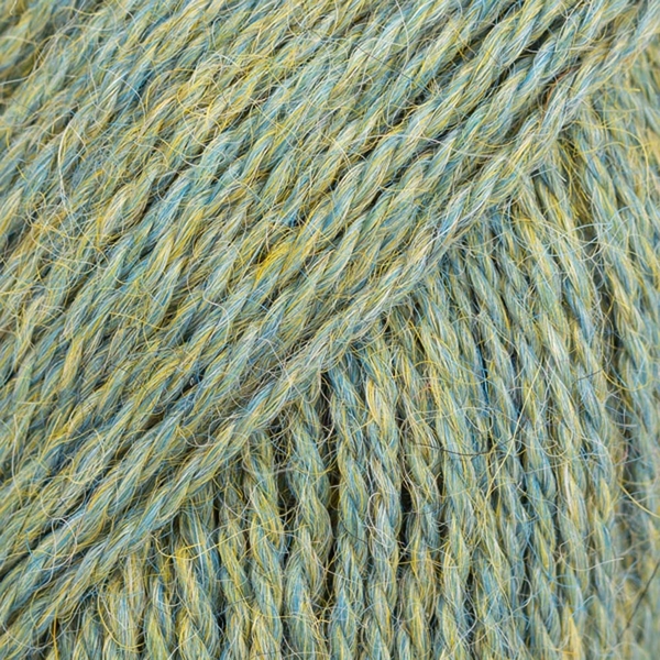DROPS Alpaca mix 7323 - zelená mlha