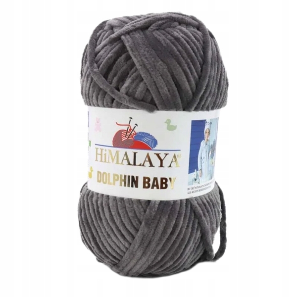 Himalaya Dolphin baby 80382 - tmavě šedá