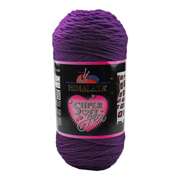 Himalaya Super Soft Yarn 80811 maceškově fialová