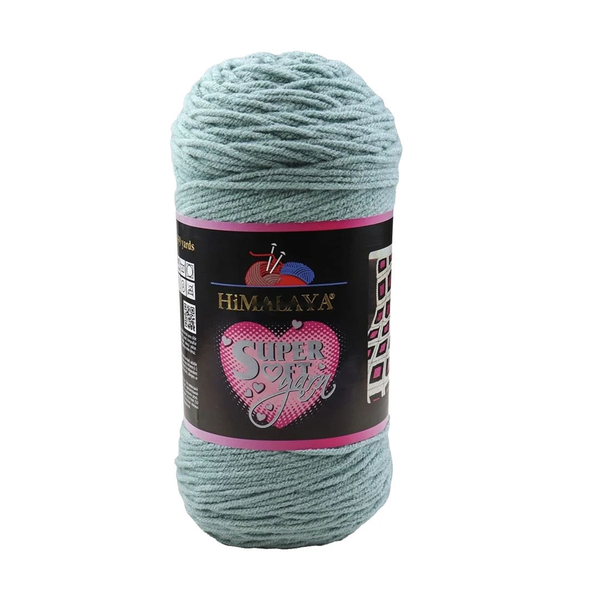 Himalaya Super Soft Yarn 80861 šedozelená