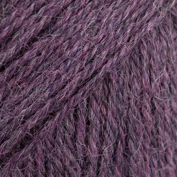 DROPS Alpaca mix 9023 - temná fialová
