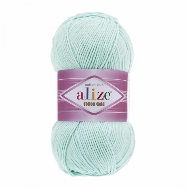 Alize Cotton Gold 514 - ledově modrá