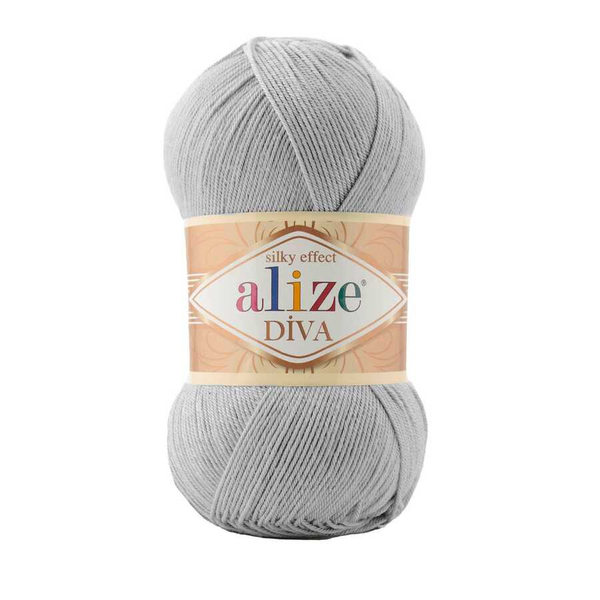 Alize Diva 496 - šedý odstín