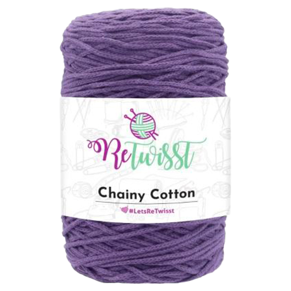ReTwisst Chainy Cotton - dark purple