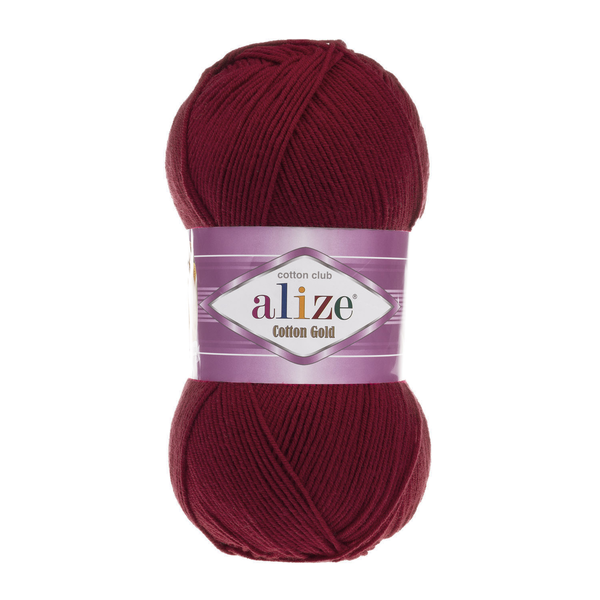 Alize Cotton Gold 390 - višeň