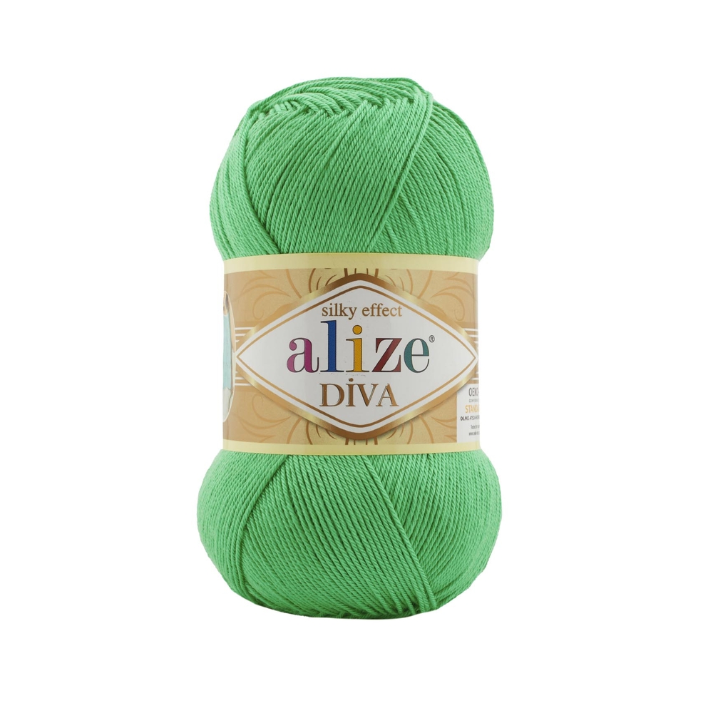 Alize Diva 778 - výrazně zelená