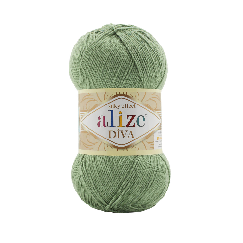 Alize Diva 852 - olivově zelená